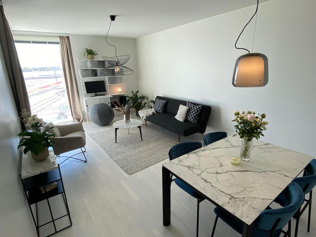 Luxury 1-Bedroom Apartment With Sauna And Sea View Helsínquia Exterior foto